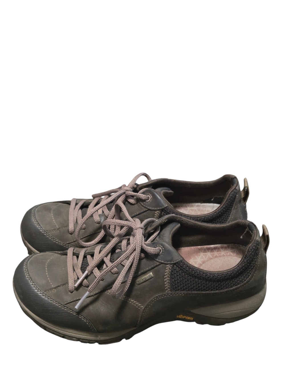 Dansko Paisley dark brown waterproof sneaker shoes hiking 39eur 8.5/9us 5.5/6 uk